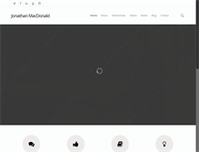 Tablet Screenshot of jonathanmacdonald.com